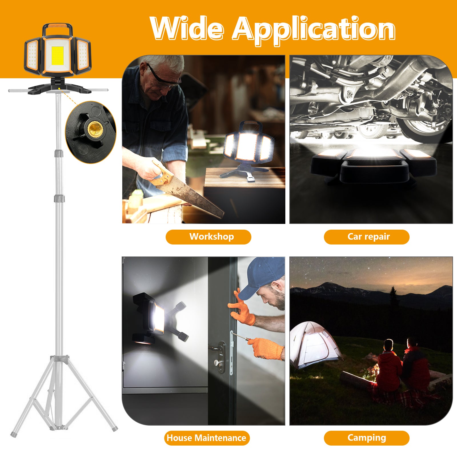 30W Rechargeable Work Light